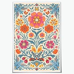 Folk floral wall for sale  Delivered anywhere in USA 