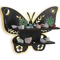 Butterfly shelf crystal for sale  Delivered anywhere in USA 