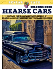 Hearse cars coloring for sale  Delivered anywhere in Ireland