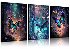 3pcs framed butterfly for sale  Delivered anywhere in USA 