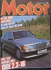 Motor magazine august for sale  Delivered anywhere in UK