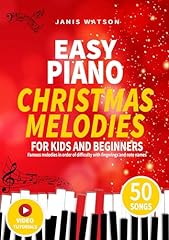 Easy piano christmas for sale  Delivered anywhere in USA 