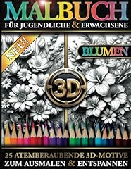 Blumen malbuch erwachsene gebraucht kaufen  Wird an jeden Ort in Deutschland