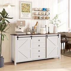 Homcom farmhouse sideboard for sale  Delivered anywhere in USA 