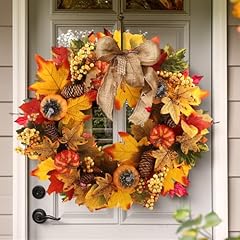Autumn wreath front for sale  Delivered anywhere in UK