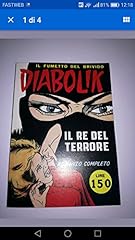 Diabolik del terrore usato  Spedito ovunque in Italia 