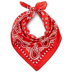 Red bandana men for sale  Delivered anywhere in UK
