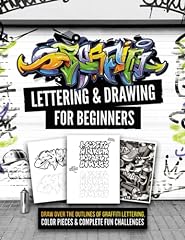 Graffiti lettering drawing for sale  Delivered anywhere in UK