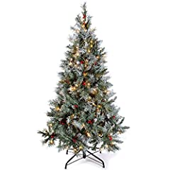 WeRChristmas Pre-Lit Scandinavian Blue Spruce Christmas for sale  Delivered anywhere in UK