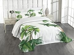 Ambesonne tropical bedspread for sale  Delivered anywhere in USA 