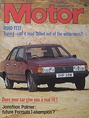 Motor magazine 1981 for sale  Delivered anywhere in Ireland