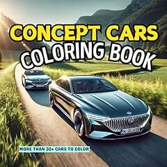 Concept cars coloring for sale  Delivered anywhere in UK