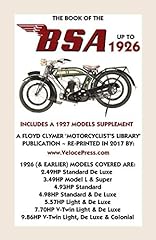 Book bsa 1926 for sale  Delivered anywhere in UK