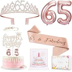 8pcs 65th birthday for sale  Delivered anywhere in USA 