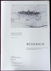 Rheinischer städteatlas büde gebraucht kaufen  Wird an jeden Ort in Deutschland