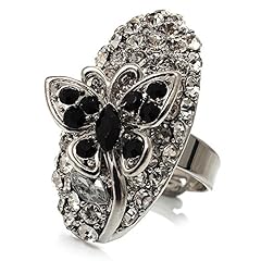 Oval diamante butterfly for sale  Delivered anywhere in UK