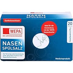 Wepa nasenspülsalz 20x2 gebraucht kaufen  Wird an jeden Ort in Deutschland
