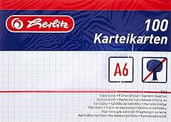 Herlitz schede per usato  Spedito ovunque in Italia 