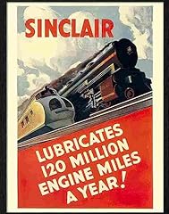 Print sinclair oil for sale  Delivered anywhere in UK