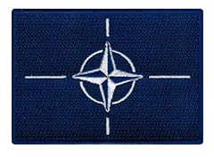 Nato flag embroidered for sale  Delivered anywhere in USA 