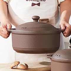 Natural terracotta casserole for sale  Delivered anywhere in USA 