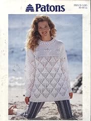 Patons knitting pattern for sale  Delivered anywhere in UK