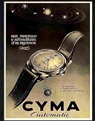 Print cyma watches for sale  Delivered anywhere in Ireland