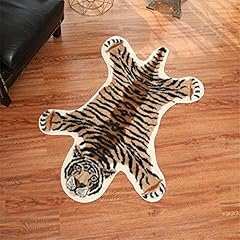 Tiger print rug for sale  Delivered anywhere in UK