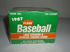 Fleer 1987 update for sale  Delivered anywhere in USA 