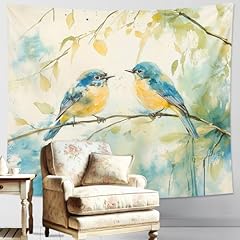 Blue birds tapestry for sale  Delivered anywhere in USA 