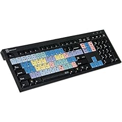 Logickeyboard quantel black for sale  Delivered anywhere in UK