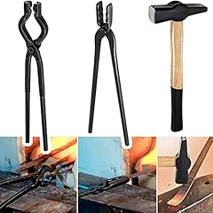 Blacksmith tongs hammer for sale  Delivered anywhere in USA 