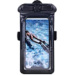 Vaxson Custodia Cellulare Nero, compatibile con Nokia Lumia 1020, Cover Impermeabile Waterproof Case Pouch [Non Pellicola Protettiva ] Nuovo usato  Spedito ovunque in Italia 