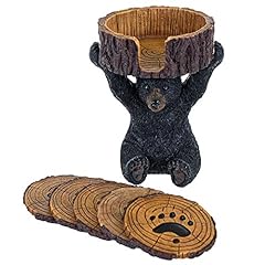 Black bear coasters for sale  Delivered anywhere in USA 