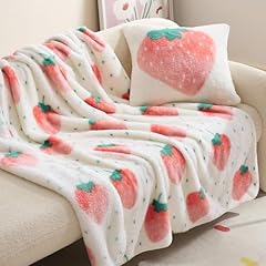 Bedsure strawberry throw for sale  Delivered anywhere in USA 