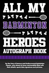 Badminton heroes autograph for sale  Delivered anywhere in UK