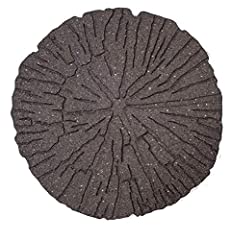 Used, ECO GARDEN Cracked Log Recycled Rubber Stepping Stone, for sale  Delivered anywhere in UK