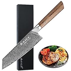 Damascus santoku knife for sale  Delivered anywhere in USA 