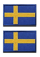 Schweden flagge klett gebraucht kaufen  Wird an jeden Ort in Deutschland