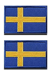 Schweden flagge patch gebraucht kaufen  Wird an jeden Ort in Deutschland