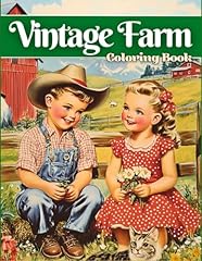 Vintage farm coloring for sale  Delivered anywhere in USA 
