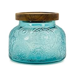 Decorative blue glass for sale  Delivered anywhere in USA 