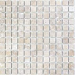 Piastrelle mosaico travertino usato  Spedito ovunque in Italia 