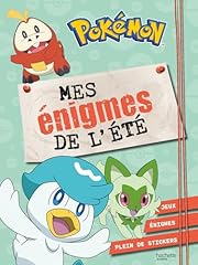 Pokémon énigmes activités d'occasion  Livré partout en France