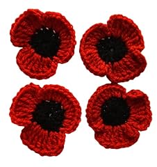 Red poppy pin for sale  Delivered anywhere in UK