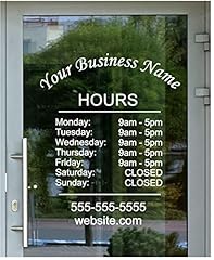 Business hours company for sale  Delivered anywhere in USA 