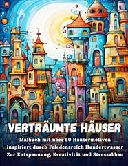 Verträumte häuser malbuch gebraucht kaufen  Wird an jeden Ort in Deutschland