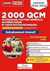 2000 qcm français d'occasion  Livré partout en France