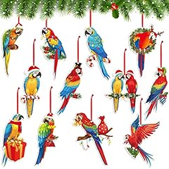 Pcs christmas parrot for sale  Delivered anywhere in USA 