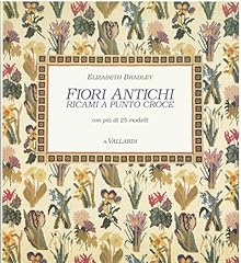 Fiori antichi. ricami usato  Spedito ovunque in Italia 
